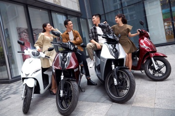 Xe may dien nao phu hop cho sinh vien? hinh anh