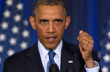 Obama sap co bai phat bieu dac biet ve chong khung bo hinh anh