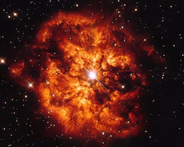Thien ha bung no va ruc sang qua kinh vien vong Hubble hinh anh