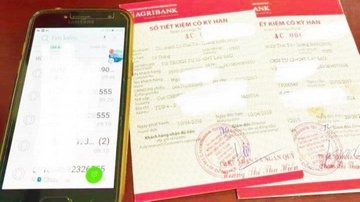 Goi dien tu xung can bo cua vien kiem sat de chiem doat tien hinh anh
