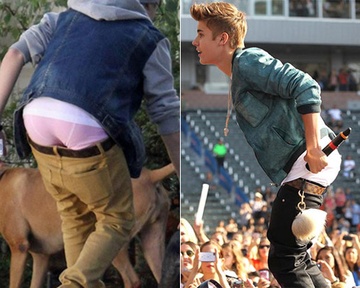 Mot quan tut qua lo cua Justin Bieber hinh anh