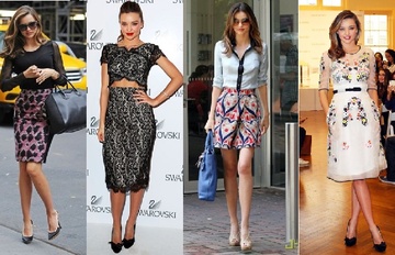 Hoc Miranda Kerr mac dep voi vay cong so hinh anh