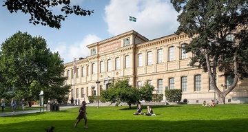 Thu vien Hoang gia o Stockholm hinh anh