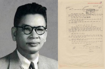 Vi Bo truong khoi thao Quan lenh so 1 cua Uy ban Khoi nghia hinh anh