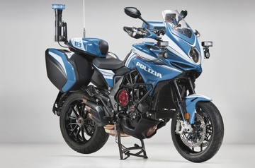 Chi tiet moto MV Agusta cua canh sat Italy hinh anh