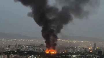 Israel oanh kich thu do Iran, Tehran tuyen bo dap tra lien hoan hinh anh