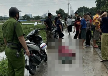 Nguoi phu nu nghi bi set danh tu vong o Ha Noi hinh anh