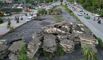 Loạt dự án giao thông Hà Nội ‘ngủ đông’