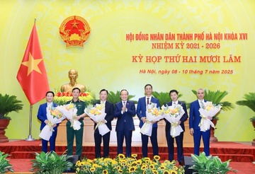 Bau bo sung 4 Uy vien UBND thanh pho Ha Noi hinh anh