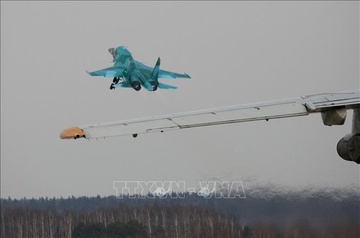 Vai trò mới của máy bom ném bom Su-34 Nga trên chiến trường Ukraine