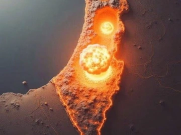 Quan chức Iran đăng ảnh mô phỏng tấn công hạt nhân Israel