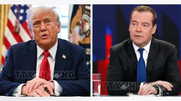 Lý do TT Trump triển khai tàu ngầm sau phát biểu của ông Medvedev