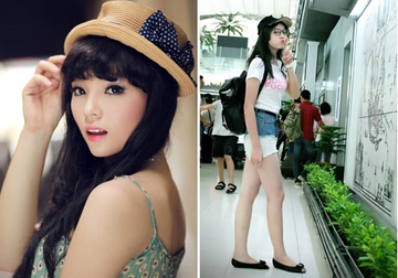 Nu sinh truong chuyen chan dai nhu sieu mau hinh anh