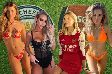 Man do sac cua dan WAGs Man City va Arsenal hinh anh