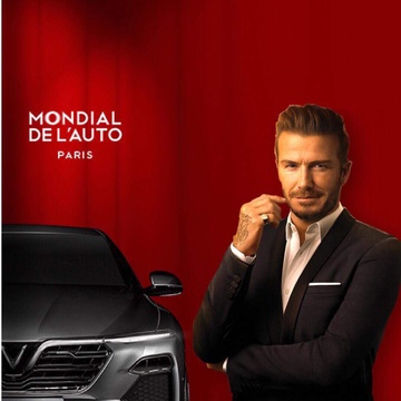 David Beckham du le ra mat VinFast tai Paris Motor Show hinh anh