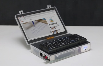 Tu che laptop mini tai nha don gian bang Raspberry Pi 3 hinh anh