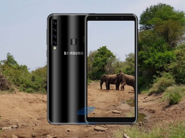 Samsung Galaxy A9s xuat hien voi 4 camera sau hinh anh
