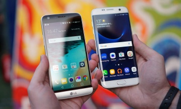 Smartphone Android cu dan vang bong tren thi truong xach tay hinh anh