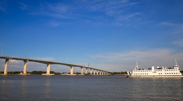 Cay cau rut ngan 75 km tu TP HCM ve mien Tay hinh anh