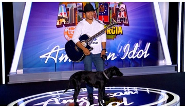 Thi sinh American Idol gay chu y khi dat cho di thi hinh anh