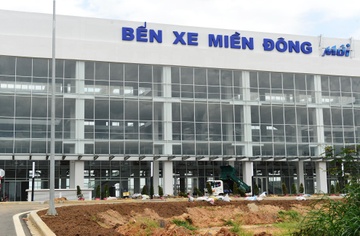 Ben xe Mien Dong moi lui thoi gian khai thac lan thu 5 hinh anh