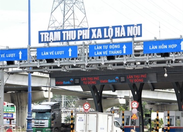 BOT xa lo Ha Noi giam 50% phi cho nguoi dan o ven duong hinh anh