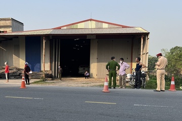 Oto con tong chet nguoi phu nu di tap the duc roi bo tron hinh anh