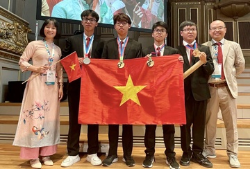 Hoc sinh Viet Nam tiep tuc lot top 10 thi Olympic quoc te 2023 hinh anh