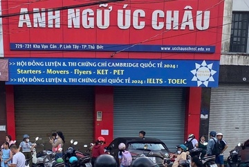 Chuyen cong an vu giam doc trung tam Anh ngu o TP.HCM om tien bien mat hinh anh