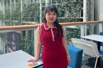 Than dong Viet co bang dai hoc o tuoi 14, hoc cung luc 2 bang thac si hinh anh