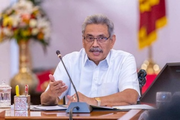 Toi Singapore, tong thong Sri Lanka gui email tu chuc ve que nha hinh anh