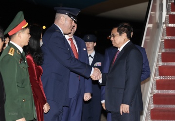 Thu tuong toi Washington du Hoi nghi Cap cao Dac biet ASEAN - My hinh anh
