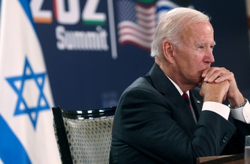 Tu Jerusalem, ong Biden noi My se khong cho doi Iran mai mai hinh anh