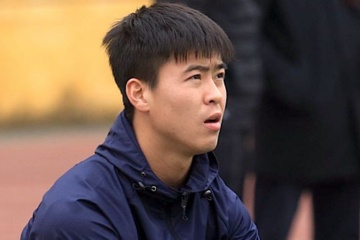 Duy Manh co the vang mat o tran tranh Sieu cup Quoc gia hinh anh