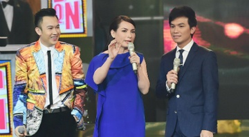 Phi Nhung khuyen khich Manh Quynh 'ac' tren ghe nong hinh anh