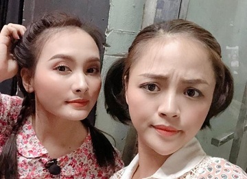 Thu Quynh dang anh voi Bao Thanh, xoa tin 'bang mat khong bang long' hinh anh