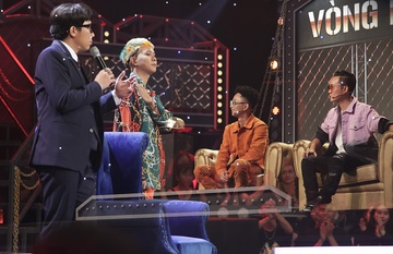 R.Tee trang tay o Rap Viet anh 2