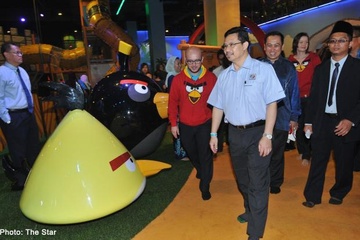 Cong vien Angry Birds dau tien tai Dong Nam A hinh anh