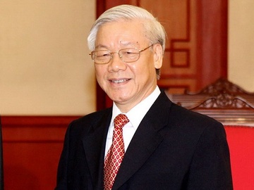 Tong bi thu Nguyen Phu Trong len duong tham Phap hinh anh