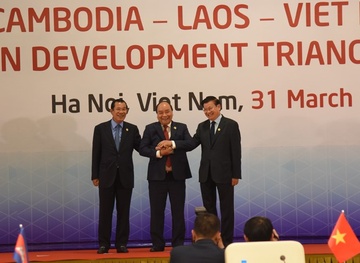 Khai mac hoi nghi Tam giac phat trien Campuchia - Lao - Viet Nam hinh anh