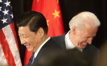 Chu tich Tap Can Binh chuc mung chien thang cua ong Biden hinh anh