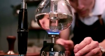 Dun soi ca phe voi binh siphon hinh anh