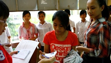 Khong duoc xet tuyen neu co mon thi dat 1,0 diem tro xuong hinh anh