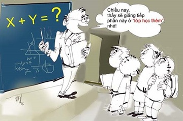 Khong ky luat giao vien day them hinh anh