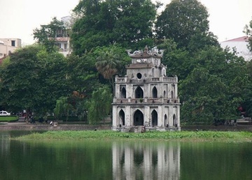 Thap Rua o Ha Noi co tu khi nao? hinh anh
