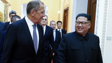 Ong Kim Jong Un khen ong Putin cung ran doi dau My hinh anh