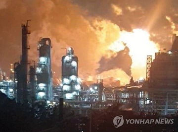 No lon tai nha may Lotte Chemical cua Han Quoc hinh anh