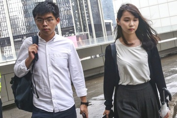 Toa Hong Kong sap tuyen an Joshua Wong hinh anh