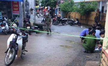 Pho cong an phuong bi ban khi vay bat nghi pham hinh anh
