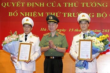 Tuong Luong Tam Quang va Nguyen Duy Ngoc lam Thu truong Bo Cong an hinh anh